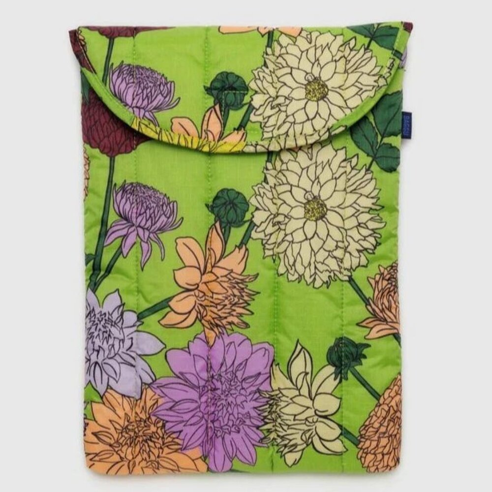 NWT Baggu Puffy Laptop Sleeve 13"/14" - Dahlia - Picture 2 of 4